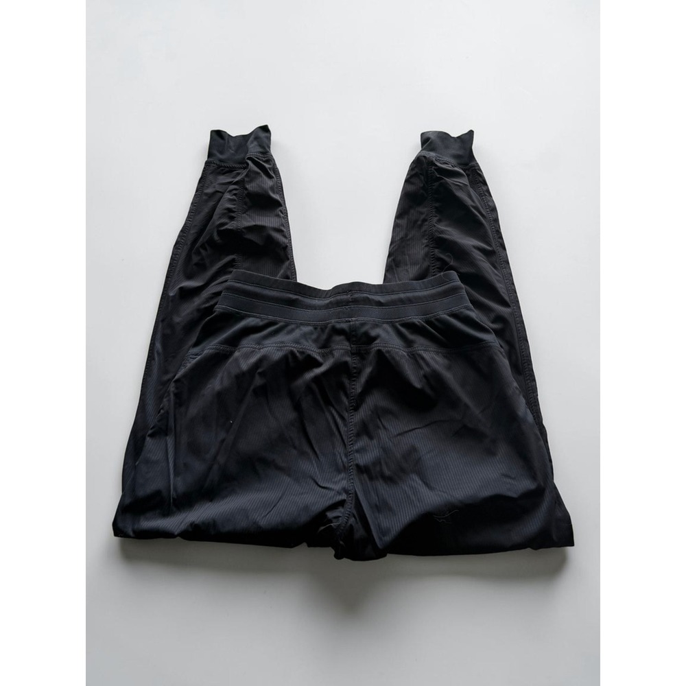 CRZ‎ YOGA Women Black Pinstripe Studio Joggers Athletic Pants Size S 4-6